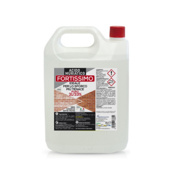 ACIDO CLORIDRICO MURIATICO 33% lt. 5
