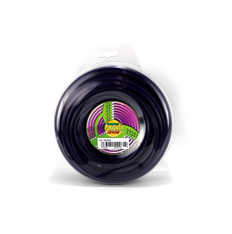 Active filo quadrato per decespugliatore Platino 3,3 mm x 15 m