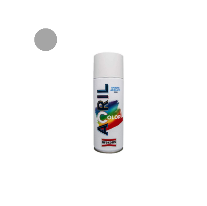 Arexons Vernice Spray Acrilcolor Alluminio RAL 9006 – 400 ml