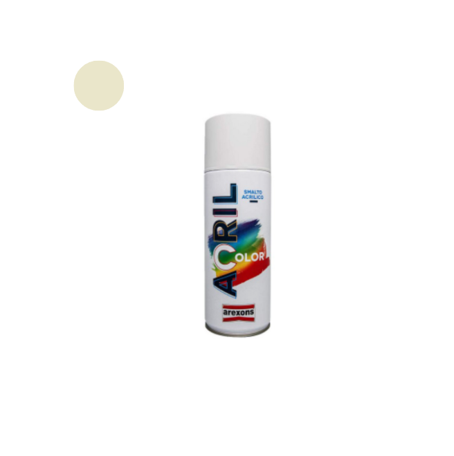 Arexons Vernice Spray Acrilcolor Bianco Perla RAL 1013 – 400 ml
