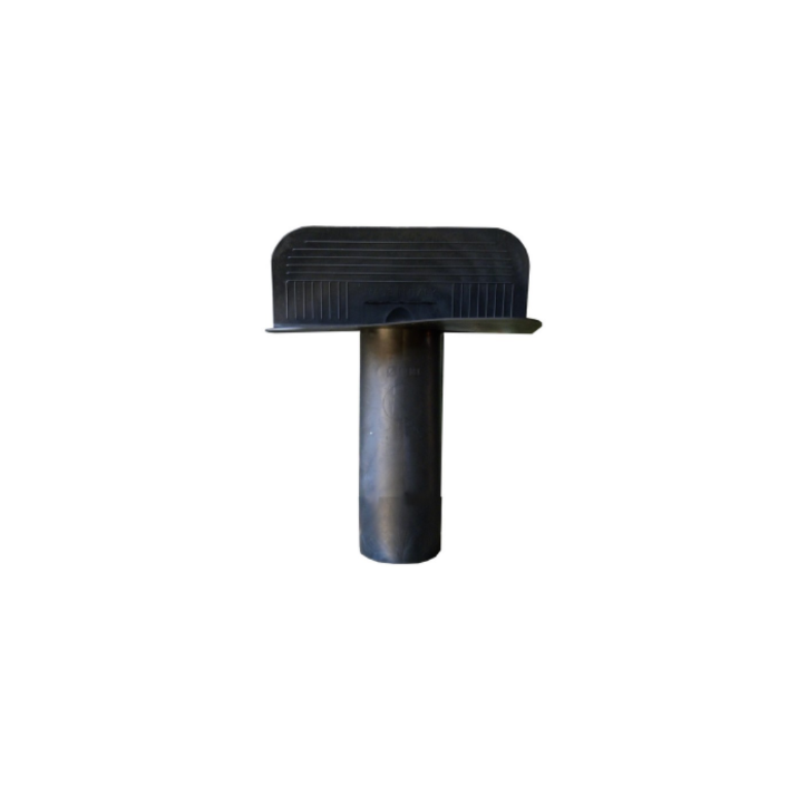 BOCCHETTONE DI SCARICO ANGOLARE IN GOMMA Ø mm. 100