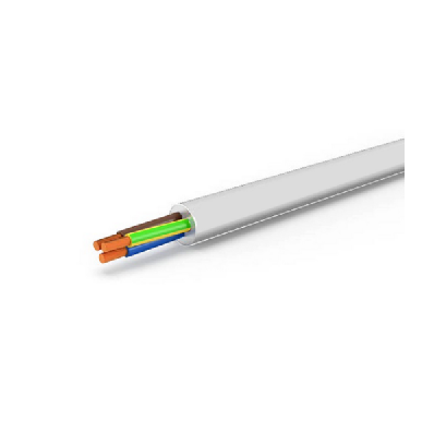 CAVO MULTIPOLARE FLESSIBILE H05VV-F col. Bianco Sezione 2x1,5