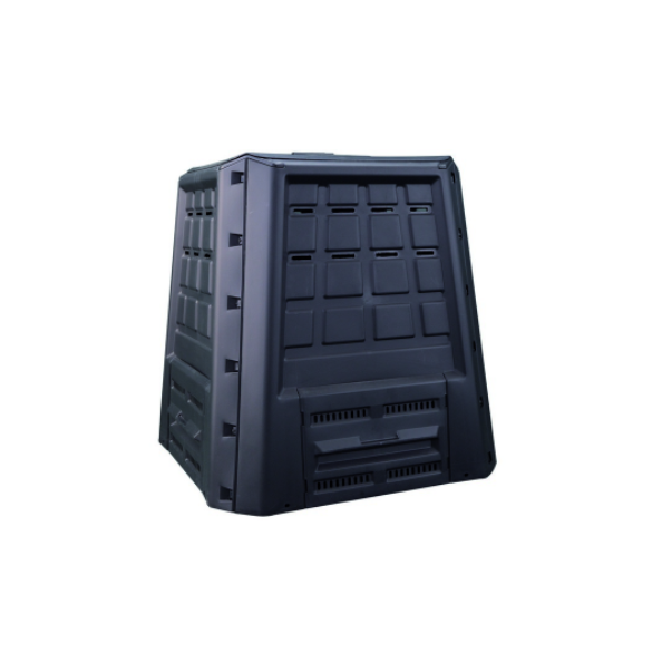 COMPOSTIERA ANTRACITE Lt. 380 - cm. 80_80_82 h