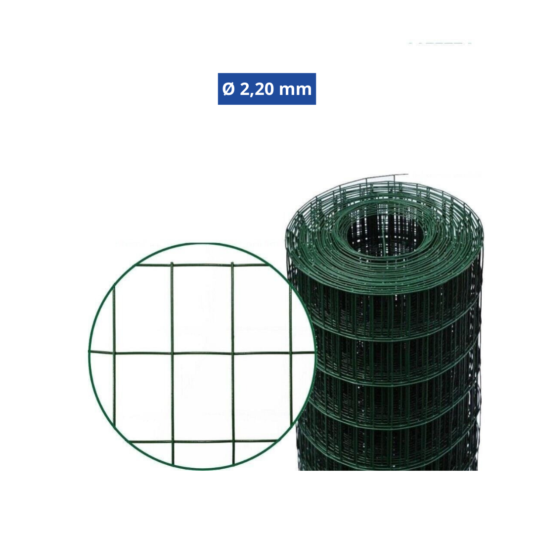 Confine Elet/Plast 50x75 – 25 m – H 100 cm – Filo Ø 2,2 mm