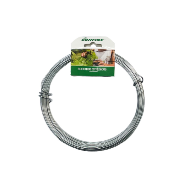 Confine FILO DI FERRO COTTO ZINCATO Ø filo mm.1,80 mt. 11