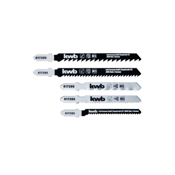 Einhell LAMA PER SEGHETTO ALTERNATIVO 5 PZ. Legno, metallo, pvc