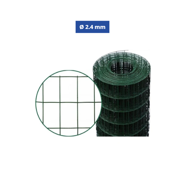 Frigerio Rete Recinzioni Elettrosaldata 50x75mm Ø 2.4mm H 100cm – 25m