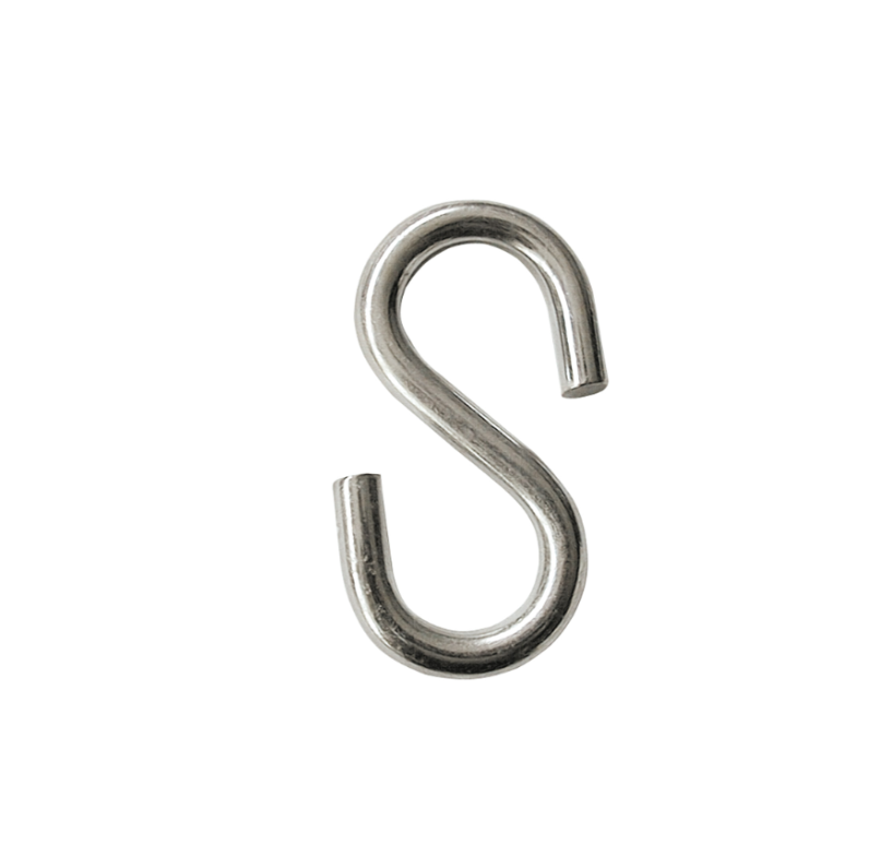 Gancio a Esse Ø mm. 8 (5/16) in Acciaio Zincato - 10 Pz