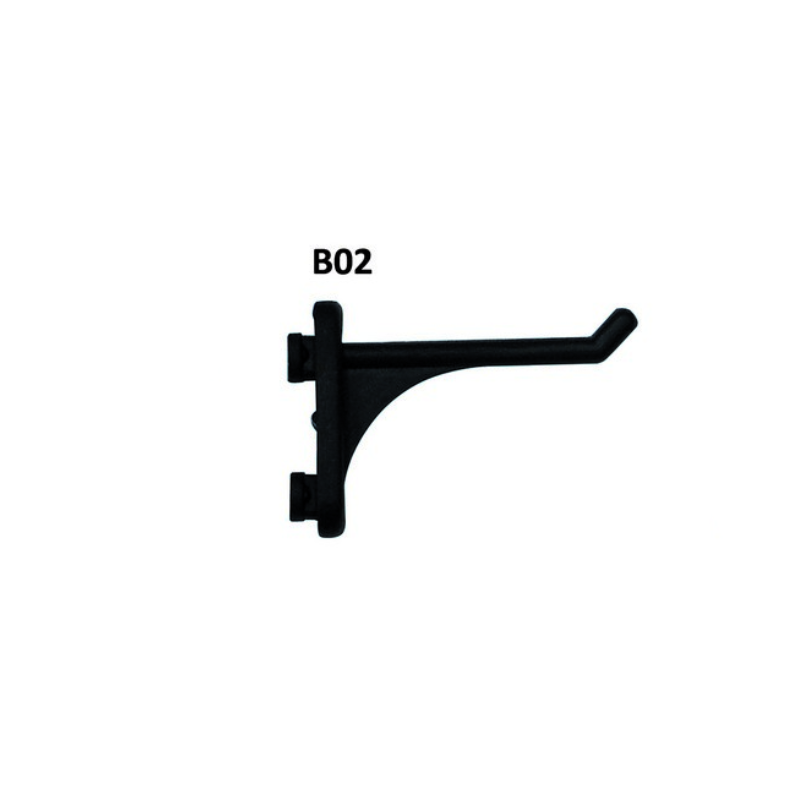 Gancio per Pannelli Portautensili in Nylon – B02