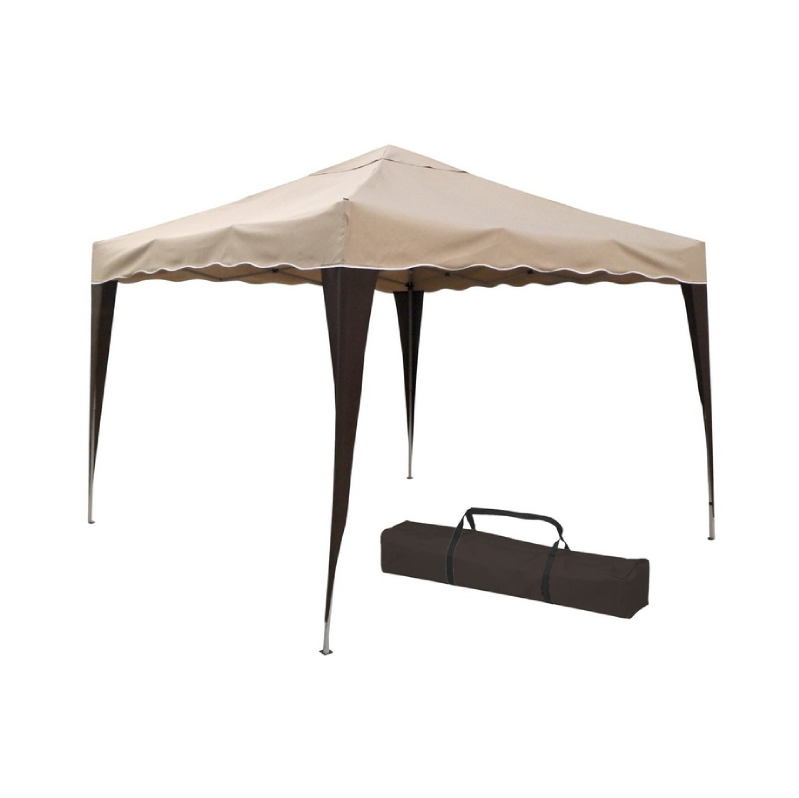 Gazebo Pieghevole Tata Linda 3x3 m – Colore Beige