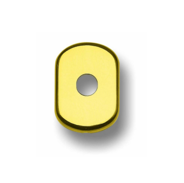 Ghidini BOCCHETTA FORO TONDO Ø MM.20 Bronzata mm.62x86