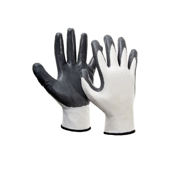 Guanti in nitrile foam grigio TG 11