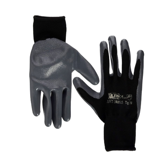 Guanti in nitrile foam nero TG 10