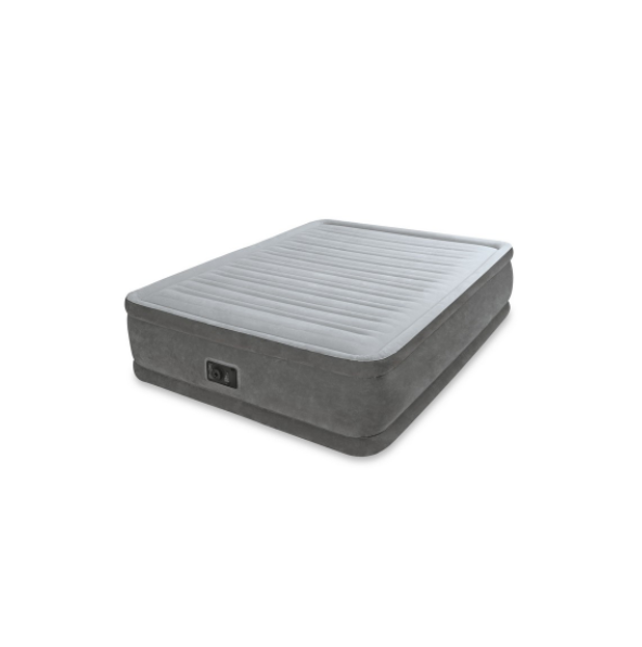 Intex MATERASSO GONFIABILE DURA-BEAM PLUS CON POMPA Matrimoniale cm.152x203x46h