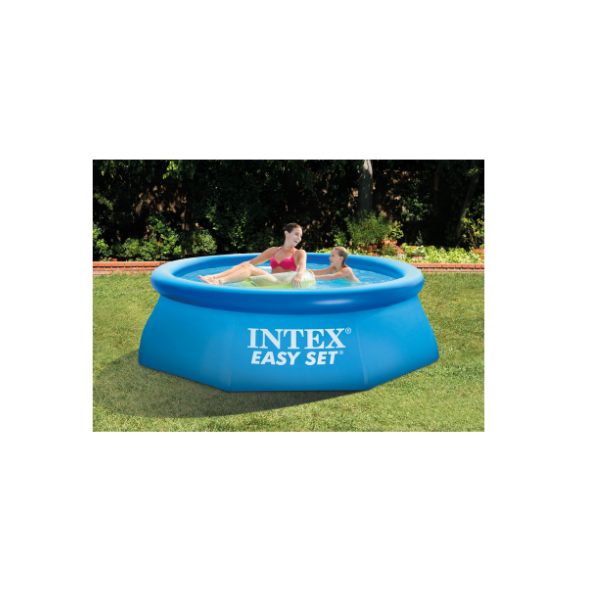 Intex PISCINA TONDA EASY SET AUTOPORTANTE cm. 244_61 h