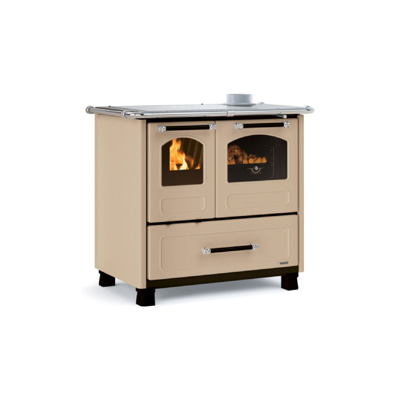 La Nordica Cucina a Legna FAMILY 4,5 – Colore Caramello