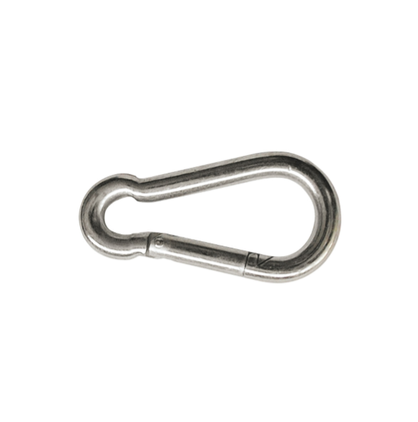 Moschettone Tipo Pompiere – Acciaio Zincato – mm. 120