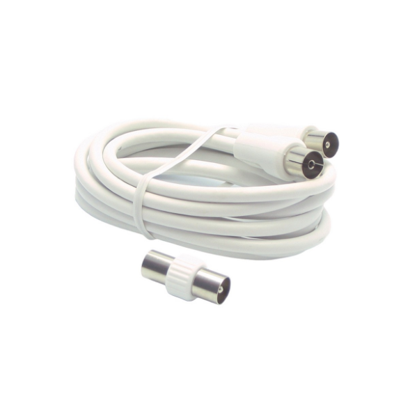 PROLUNGA COASSIALE TV mt. 5 con adattatore