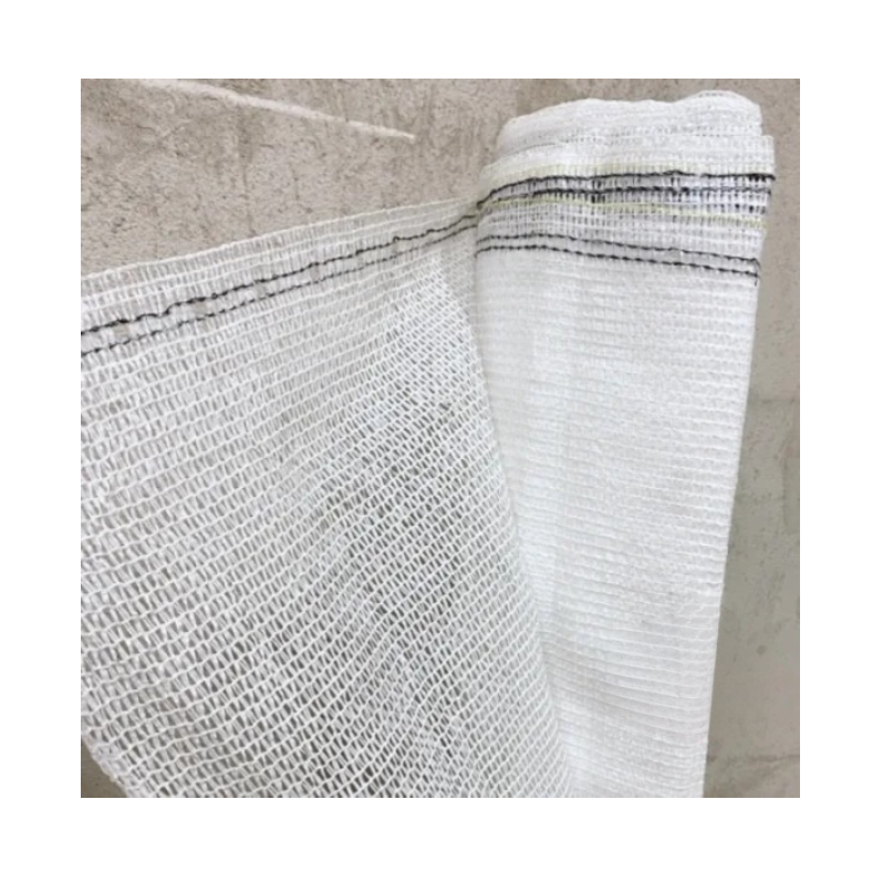 Rete per Ponteggi Confine 25 m – H 180 cm – Bianco Occhielli