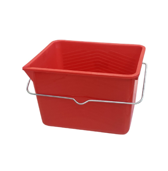 SECCHIO RETTANGOLARE PER IDROPITTURE lt. 14