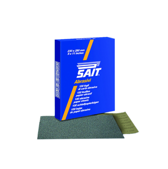 Sait Carta Abrasiva S-Saitac CW-C mm. 230x280 grana 150
