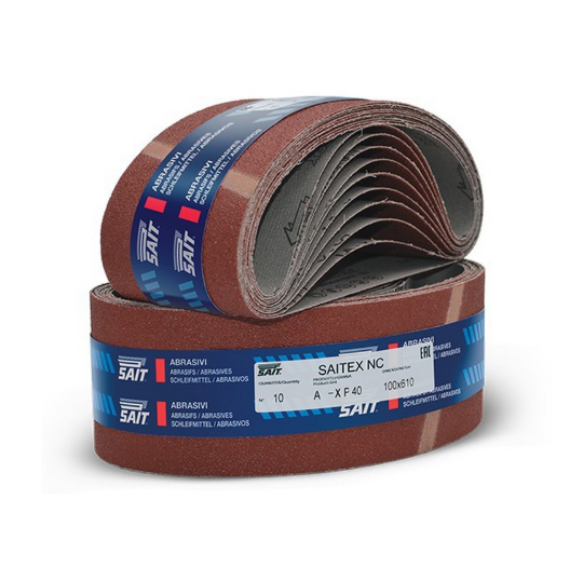 Sait Nastro Abrasivo SAITEX-NC mm. 75x547 - Grana 100