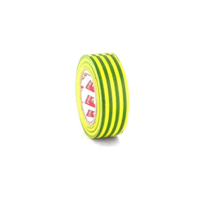 Scapa Nastro Isolante Autoestinguente Giallo/Verde – 19 mm x 25 m
