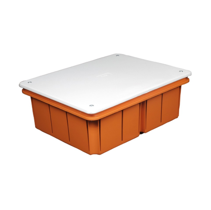 Scatola di derivazione da incasso con coperchio IP40 mm. 161x130x70 h