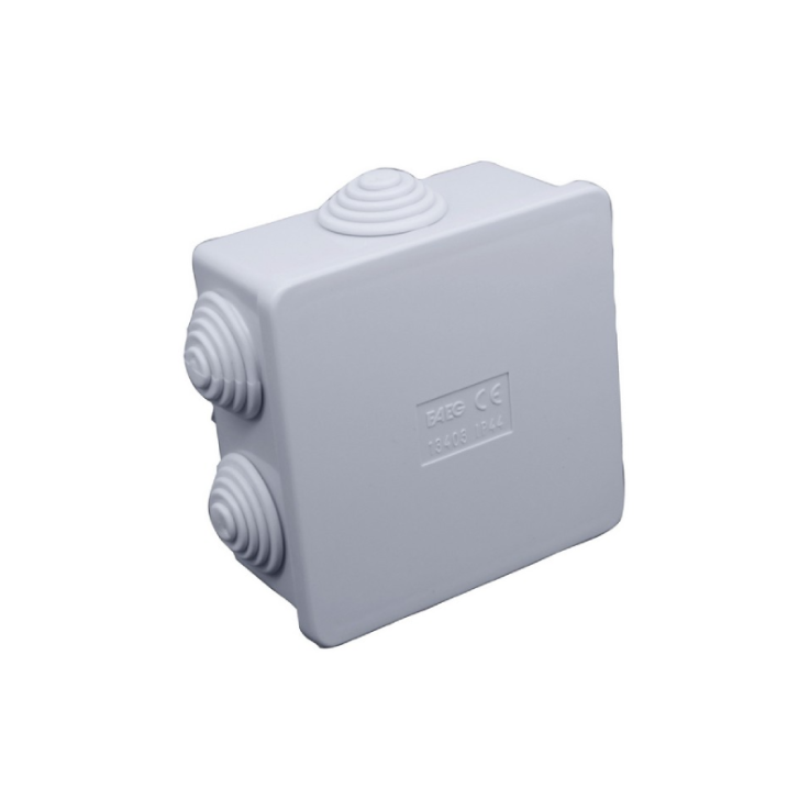 Scatola stagna di derivazione con passacavi IP44 80x80x40 mm