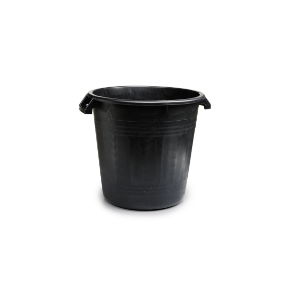 Stefanplast BIDONE PER IMMONDIZIA Lt. 50 cm. 45_48 h Nero