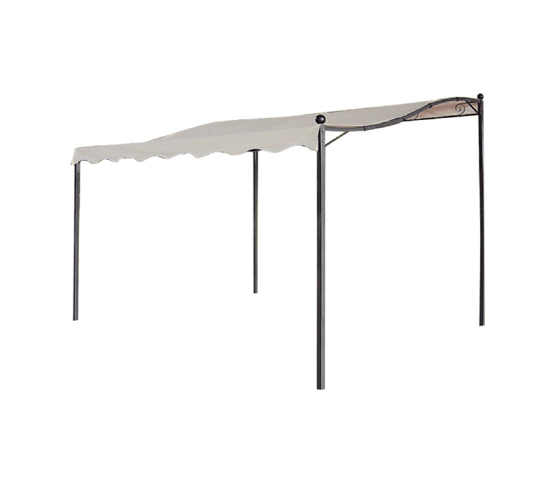 Tata Linda Gazebo VERANDA 3x2,5x2/2,6 m – Colore Ecrù