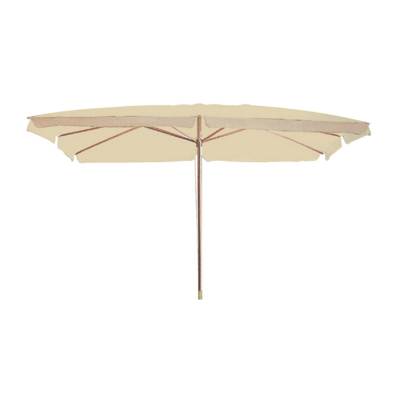 Tata Linda Ombrellone MUGHETTO 3x3 m – Colore Ecrù