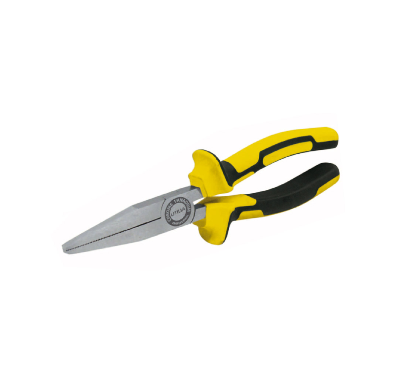 Utilia PINZA A BECCHI LUNGHI PIATTI PROFESSIONALE mm. 160