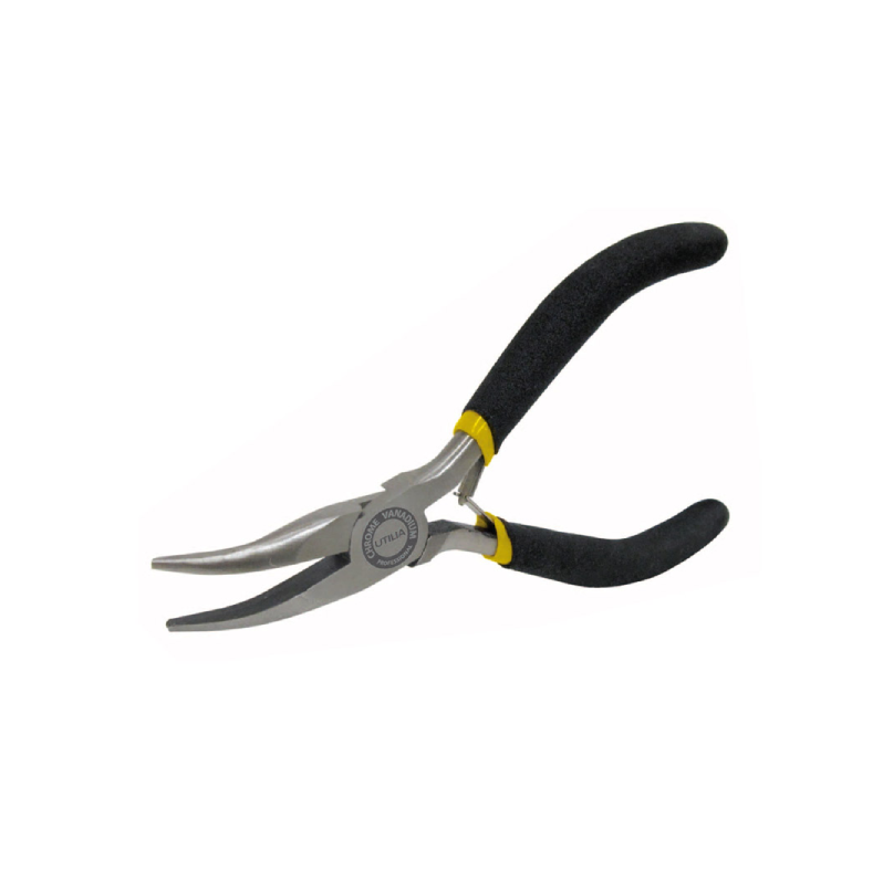 Utilia Pinza a Becchi 1/2 Tondi Piegati Professionale 120 mm