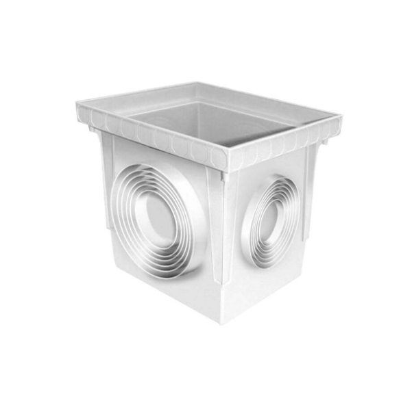 Pozzetto Singolo in Plastica Senza Coperchio cm. 40x40x39,4 h