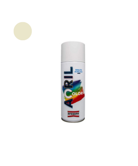 Arexons Vernice Spray Acrilcolor Bianco Perla RAL 1013 – 400 ml