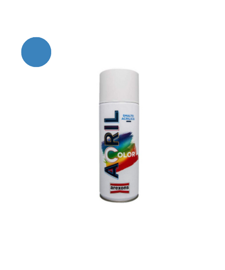 Arexons Vernice Spray Acrilcolor Blu Chiaro RAL 5012 – 400 ml