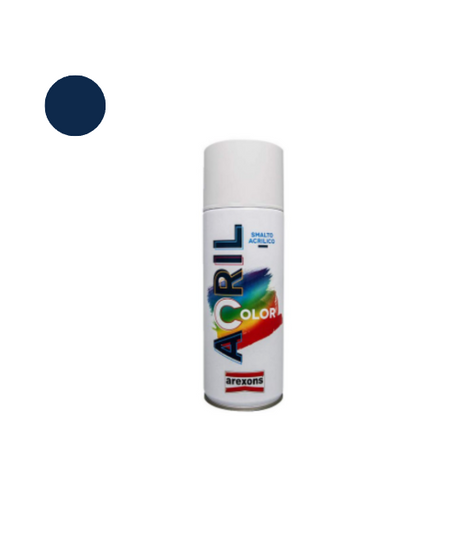 Arexons Vernice Spray Acrilcolor Blu Genziana RAL 5010 – 400 ml