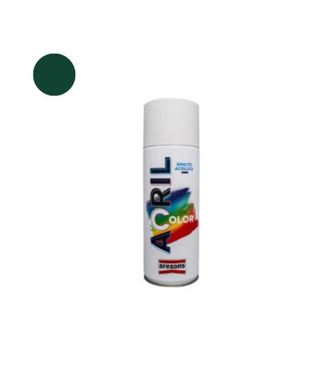 Arexons Vernice Spray Acrilcolor Verde Muschio RAL 6005 – 400 ml
