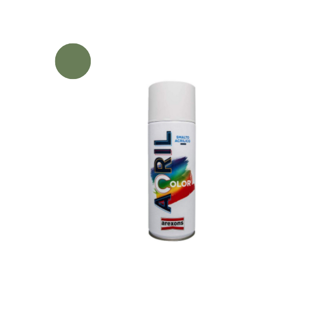 Arexons Vernice Spray Acrilcolor Verde Reseda RAL 6011 – 400 ml