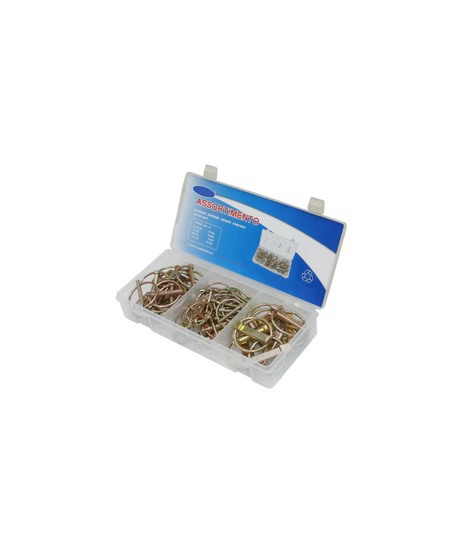 Assortimento Spinotti a Scatto in Acciaio Tropicalizzato – 50 Pezzi