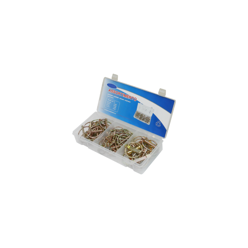Assortimento Spinotti a Scatto in Acciaio Tropicalizzato – 50 Pezzi