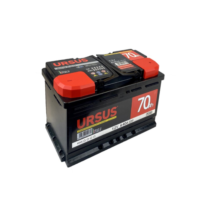 Batteria avviamento auto Ursus 50 Ah 12V | 420 A compatta
