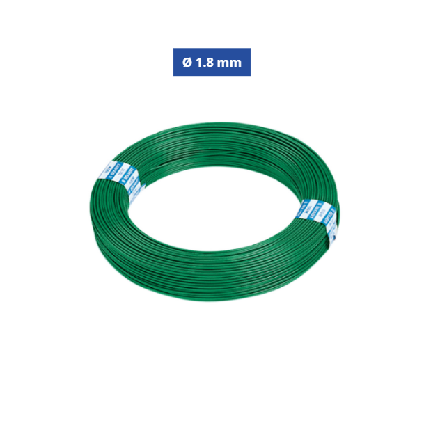 Betafence Filo di Legatura Reti Plastificato Ø 1.8 mm - Rotolo da 100 m