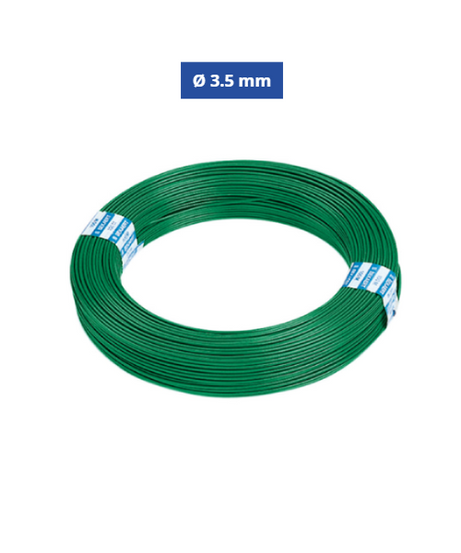 Betafence Filo di Legatura Reti Plastificato Ø 3.5 mm - Rotolo da 100 m