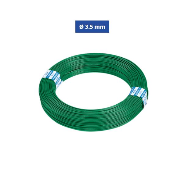 Betafence Filo di Legatura Reti Plastificato Ø 3.5 mm - Rotolo da 100 m