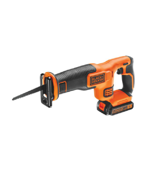 Black+Decker SEGA UNIVERSALE A BATTERIA BDCR18-QW 18V 1 batteria 1,5 Ah