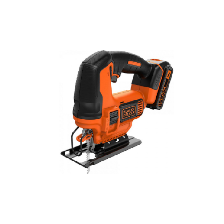 Black+Decker SEGHETTO ALTERNATIVO A BATTERIA BDCJS18-QW 18V 1 batteria 2,0 Ah