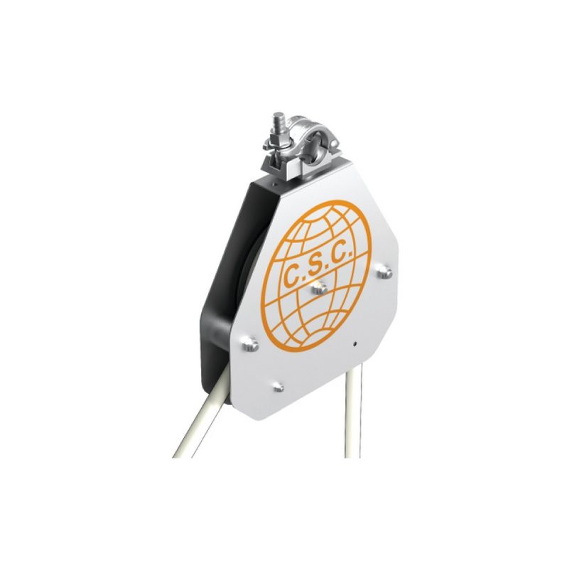 C.S.C. Carrucola Sicurezza Autobloccante 50 kg 30x30 cm