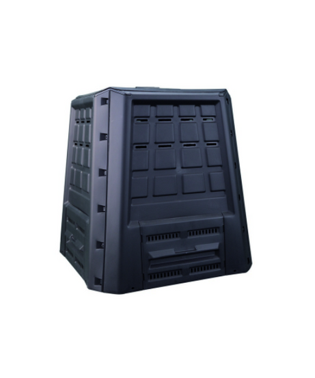 COMPOSTIERA ANTRACITE Lt. 380 - cm. 80_80_82 h